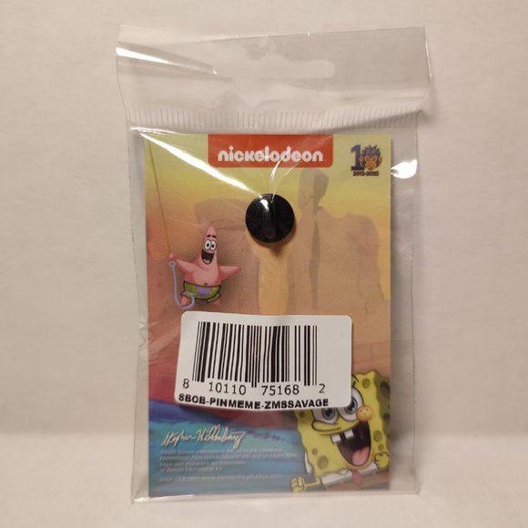 Savage Patrick Official Spongebob Squarepants Collectible Pin - Picture 2 of 3